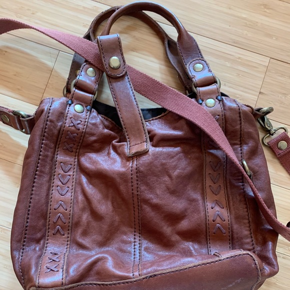 Lucky Brand Bags Large Brown Leather Lucky Brand Bag Poshmark